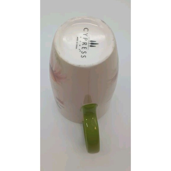 Cypress Home Butterfly Daisy Flower Bird Coffee Mug 18 oz Goldfinch Coneflower - Picture 7 of 7